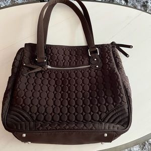 Vera Bradley brown tote